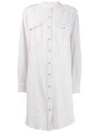 Isabel Marant Étoile Oversized Shirt Dress - White