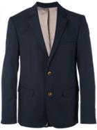 A Kind Of Guise Two Button Jacket - Blue