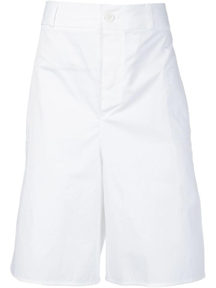 Damir Doma Bermuda Shorts, Men's, Size: Medium, White, Cotton