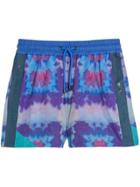 Burberry Tie-dye Shorts - Pink & Purple