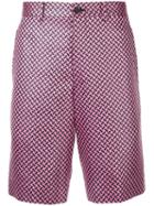 Comme Des Garçons Pre-owned Geometric Pattern Shorts - Pink