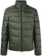 Ea7 Emporio Armani Padded Jacket, Men's, Size: Large, Green, Polyester/polyamide/feather Down/feather