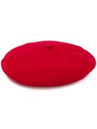 Celine Robert Knitted Beret Hat - Red