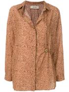 Damir Doma Novelty Print Relaxed Shirt - Yellow & Orange