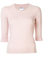 Chanel Pre-owned Knitted Cashmere Top - Pink