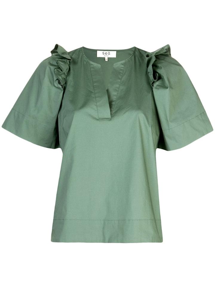 Sea Waverley Top - Green