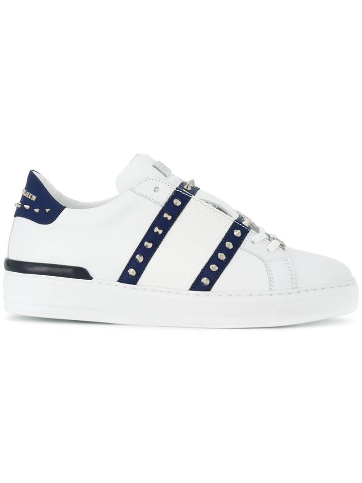 Philipp Plein Studded Sneakers - White