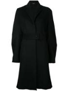 Bassike - Tuck-sleeve Utility Coat - Women - Nylon/wool - 8, Black, Nylon/wool