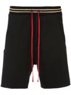 Amiri Lovers Track Shorts - Black