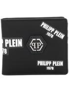 Philipp Plein Logo Patch Wallet - Black