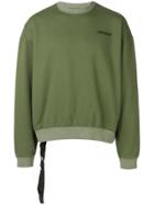 Unravel Project Oversized Sweatshirt - Green