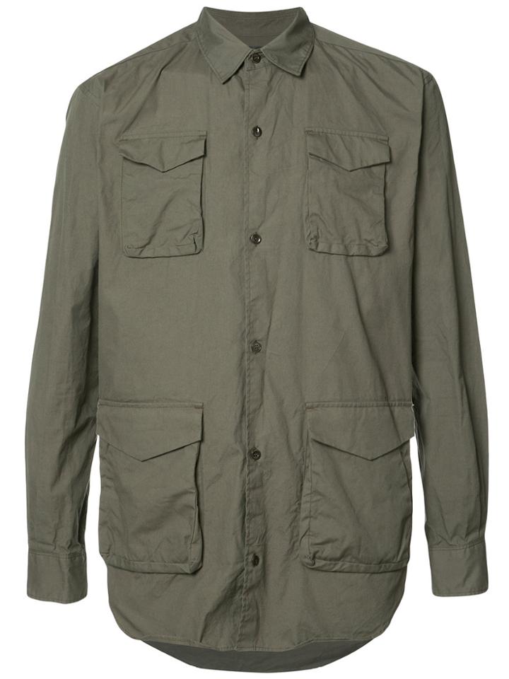 Undercover Cargo Pocket Shirt - Green