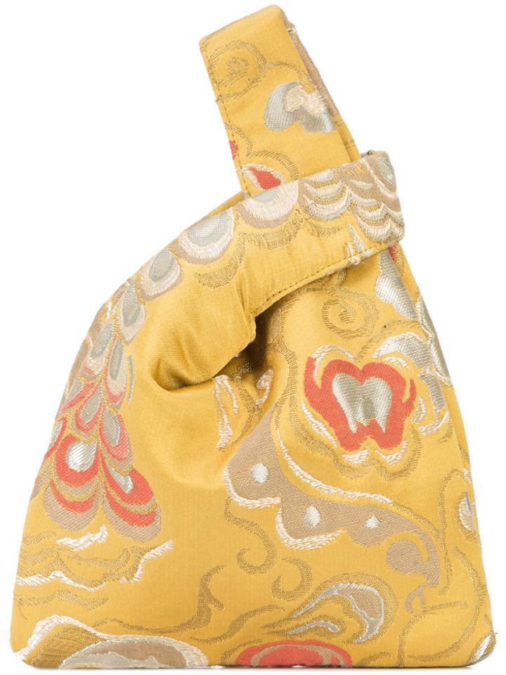 Hayward Mini Shopper Tote - Yellow & Orange