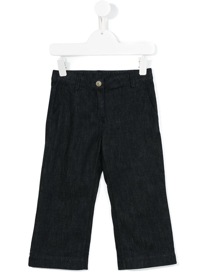Moncler Kids Flair Jeans, Girl's, Size: 8 Yrs, Blue