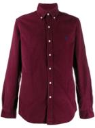 Ralph Lauren Long Sleeved Corduroy Shirt - Red