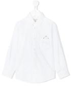 Cashmirino - Pocket Square Shirt - Kids - Cotton - 2 Yrs, White