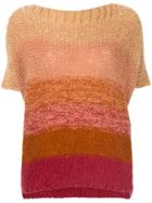 Mes Demoiselles Moon Poncho - Yellow & Orange