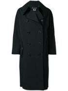 Junya Watanabe Straight-fit Button Coat - Black