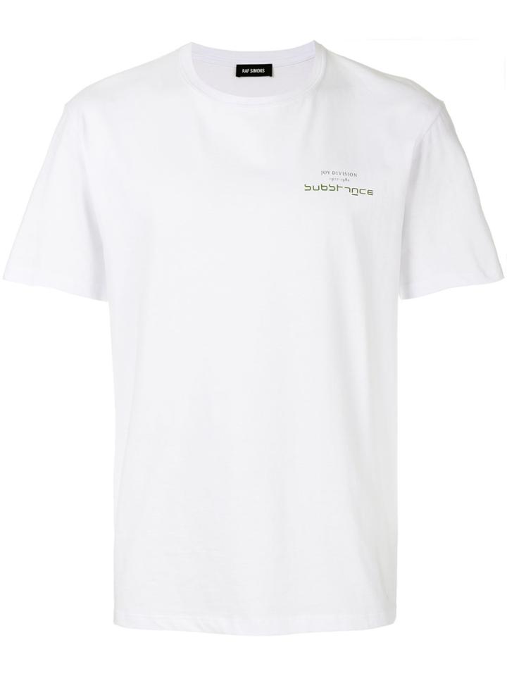 Raf Simons Joy Division T-shirt - White