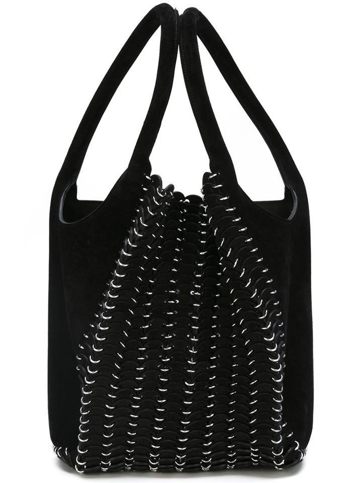 Paco Rabanne Chain-mail Detail Tote, Women's, Black