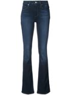 Paige Skinny Bootcut Jeans - Blue
