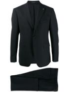 Tagliatore Plain Formal Suit - Blue