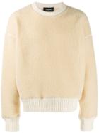 Dsquared2 Faux Fur Jumper - Neutrals