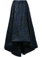 Alice+olivia 'cohe' Skirt, Women's, Size: 12, Blue, Acrylic/nylon/polyester