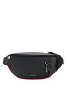 Alexander Mcqueen Harness Contrast Detail Belt Bag - Black