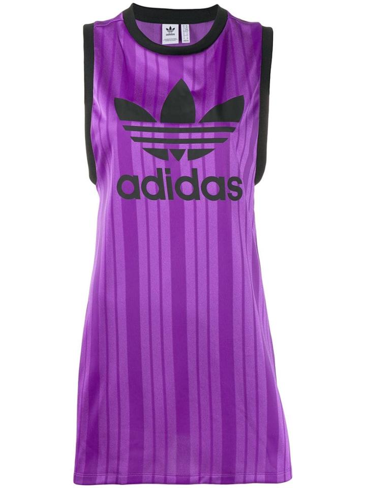 Adidas Varsity Logo Vest - Purple