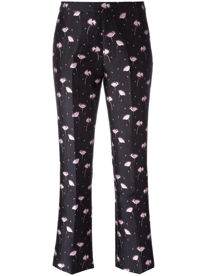 Giambattista Valli Jacquard Trousers, Women's, Size: 44, Black, Polyester/polyamide/acetate