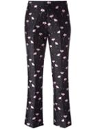Giambattista Valli Jacquard Trousers, Women's, Size: 44, Black, Polyester/polyamide/acetate