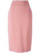 Ermanno Scervino Knee Length Skirt, Women's, Size: 48, Pink/purple, Spandex/elastane/viscose/virgin Wool