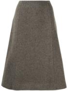 Maison Margiela Flared A-line Skirt - Grey