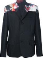 Yohji Yamamoto Printed Shoulder Blazer