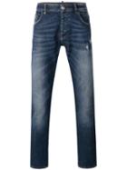 Philipp Plein Slim-fit Jeans, Men's, Size: 29, Blue, Cotton/spandex/elastane