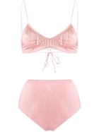 Oseree 20s Pearls Bikini - Pink