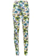 Amir Slama Printed Leggings - White