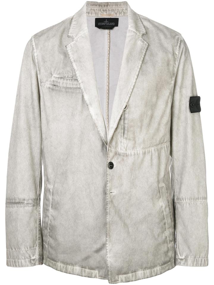 Stone Island Shadow Project Casual Blazer - Grey
