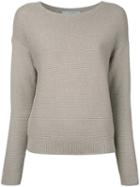 Vince Loose-fit Ribbed Jumper, Women's, Size: Small, Nude/neutrals, Cotton