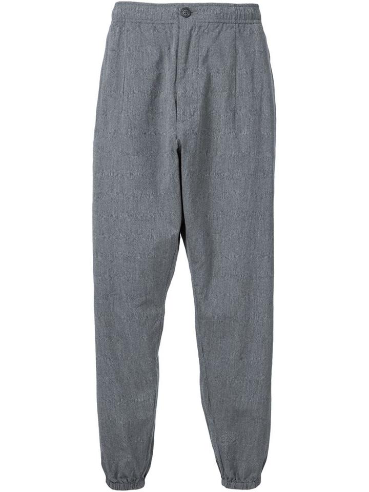 Engineered Garments Elastic Waist Drop-crotch Trousers