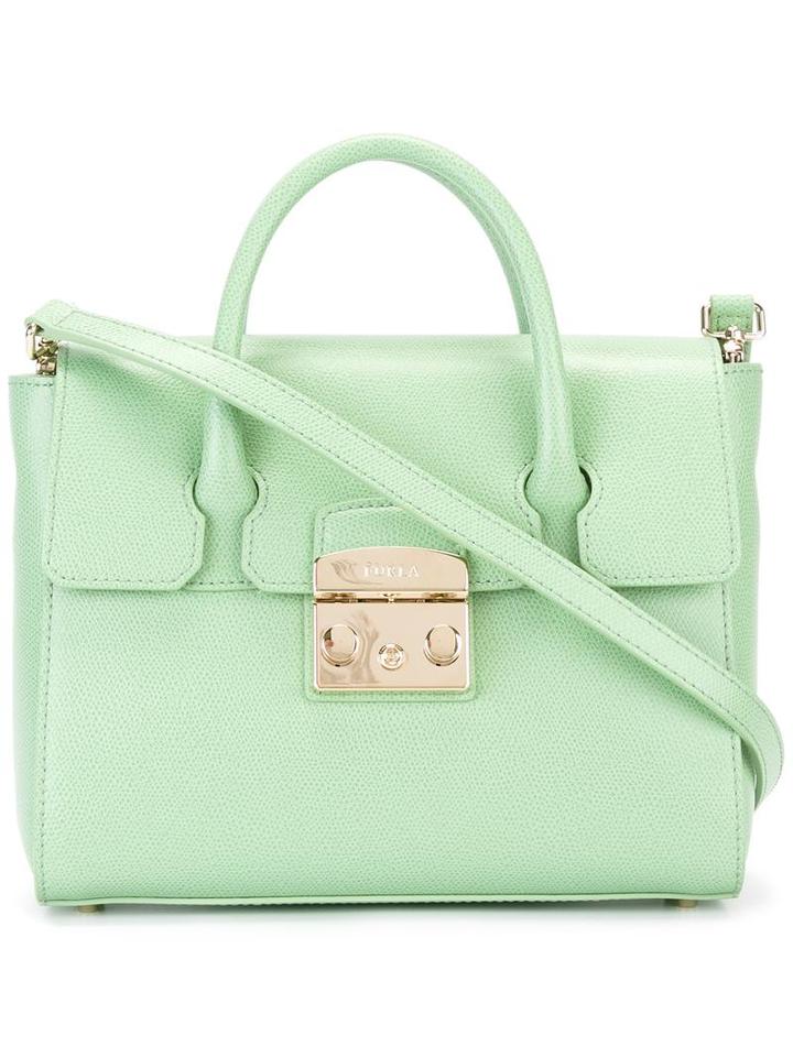 Furla 'metropolis' Small Tote, Women's, Green