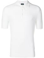 Drumohr Knit Polo Shirt - White