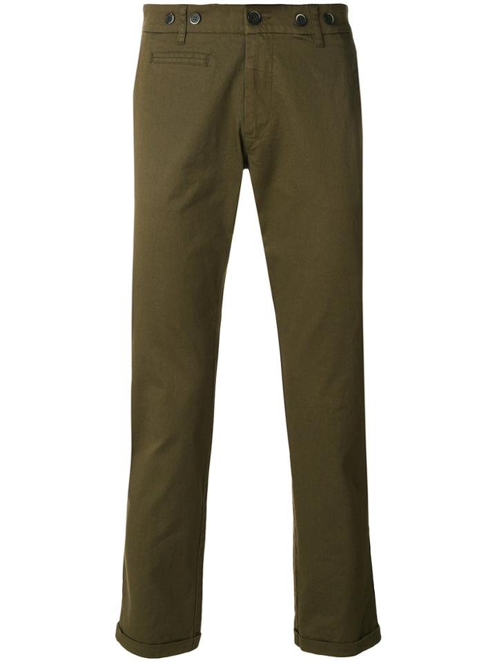 Barena Slim-fit Trousers - Green
