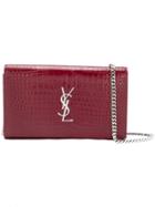 Saint Laurent Classic Kate Satchel - Red