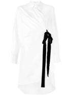 Vivetta Waist-tied Long Sleeve Shirt - White
