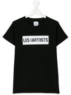 Les (art)ists Logo Print T-shirt - Black