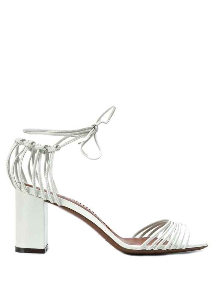 L'autre Chose Strappy Sandals - White