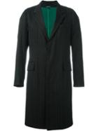 Ann Demeulemeester 'hudson' Coat, Men's, Size: Medium, Black, Rayon/linen/flax/cotton/cotton
