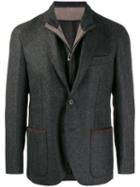 Corneliani Giacca Layered Blazer - Grey